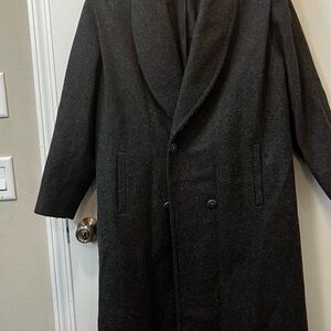 Vintage JOFELD Wool Overcoat Made in USA Mens Medium
